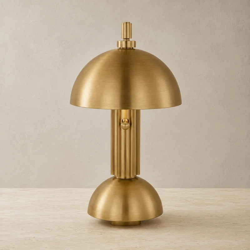 Visual Comfort Escher 14 In Desk Lamp Antique Brass