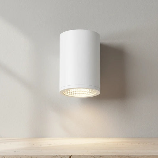 Kuzco Nordic 5 In Outdoor LED Flush Mount Light White