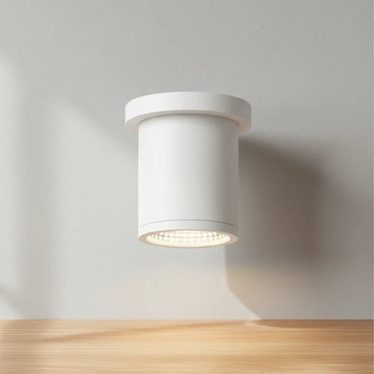 Kuzco Nordic 4 In Outdoor LED Flush Mount Light White