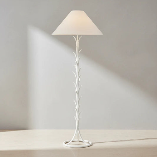 Visual Comfort Provenz 62 In Floor Lamp Plaster White