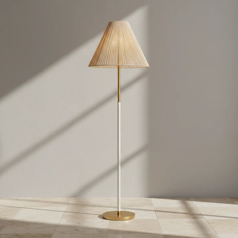 Troy Lighting Sonoma 64 In Floor Lamp Abaca Rope